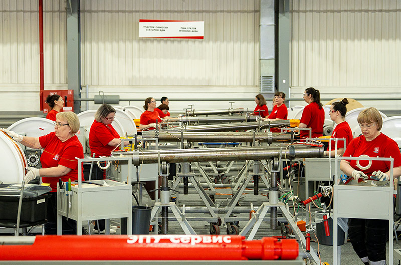 ESP Service Manufactures Its 35,000th Motor