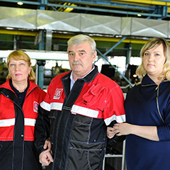 The combined work experience of this family within the Company is nearly 57 years. The Balakhontsev family represents continuity between generations and dedication to the Company.