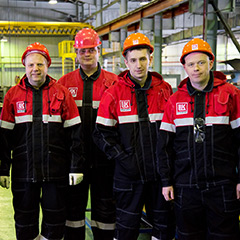 Positive, goal-oriented and hardworking — these are the representatives of the friendly team at the Urai Service Center.