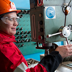 Elena Morozova has been working in the inspection department at the Urai Service Center since December 2013.